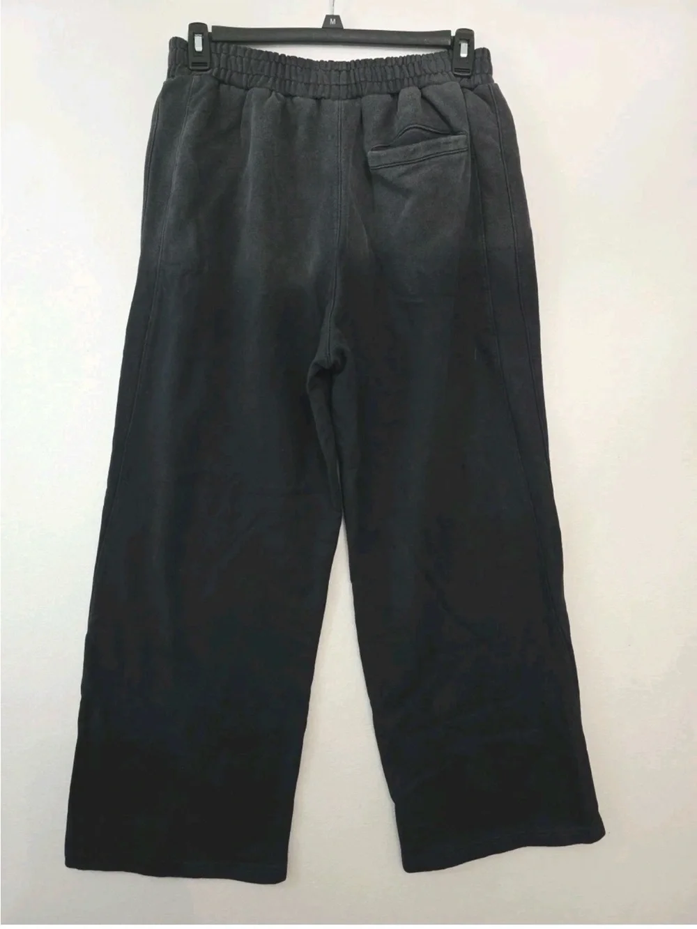 YoungLA Black Sweatpants 2124 - Vintage Striped Sweats 
Black Wash / Large - Picture 5 of 6